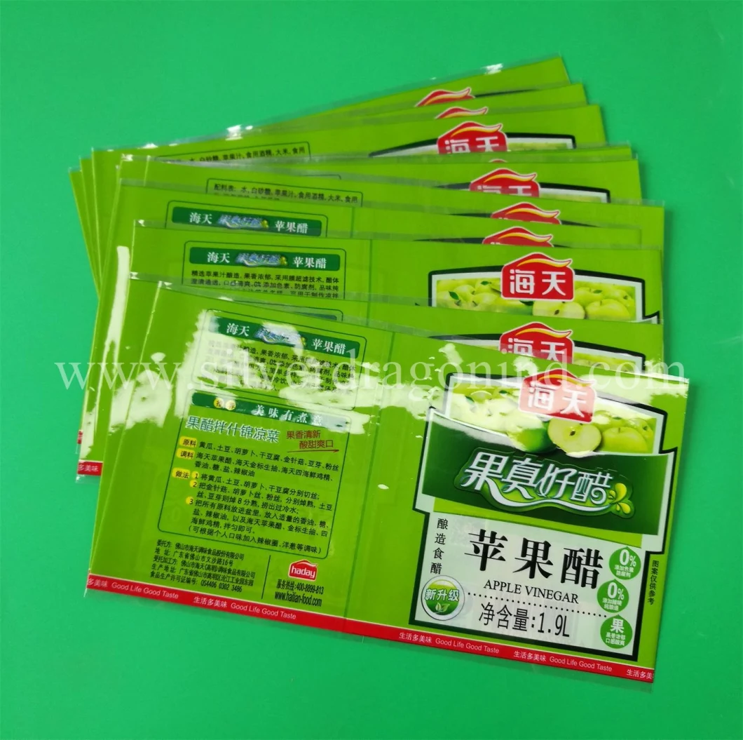 Customize Printed Pet Shrink Band for Bottle Label