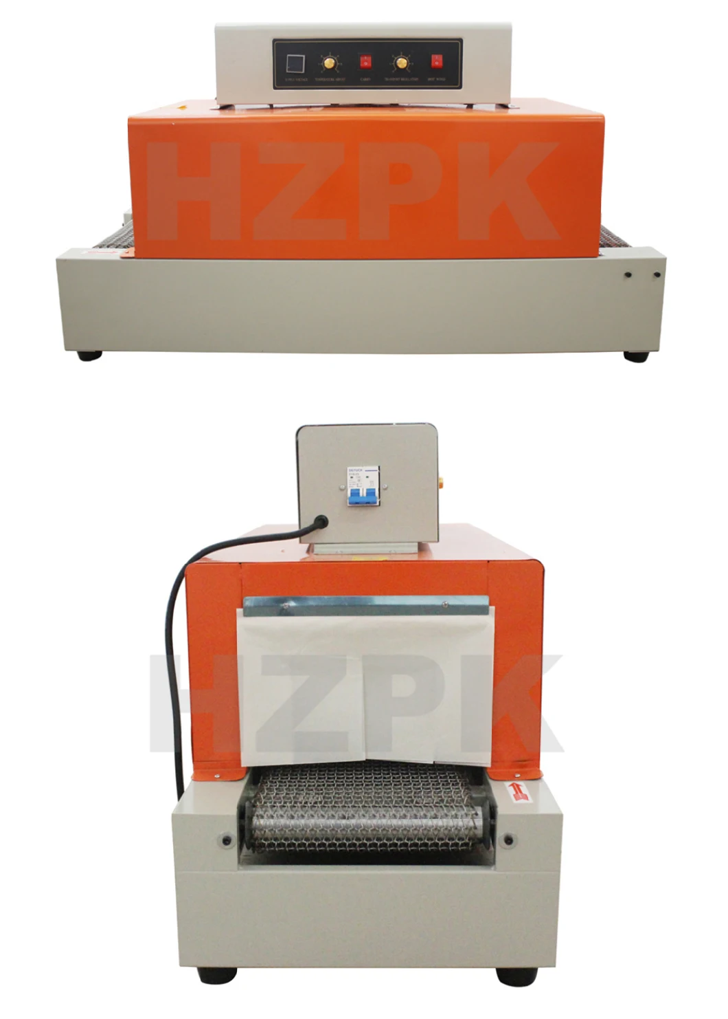 Hzpk BS-260 Wrapping Tunnel Sleeve Label for Jars Heat Tube Film Food Shrink Wrap Machine