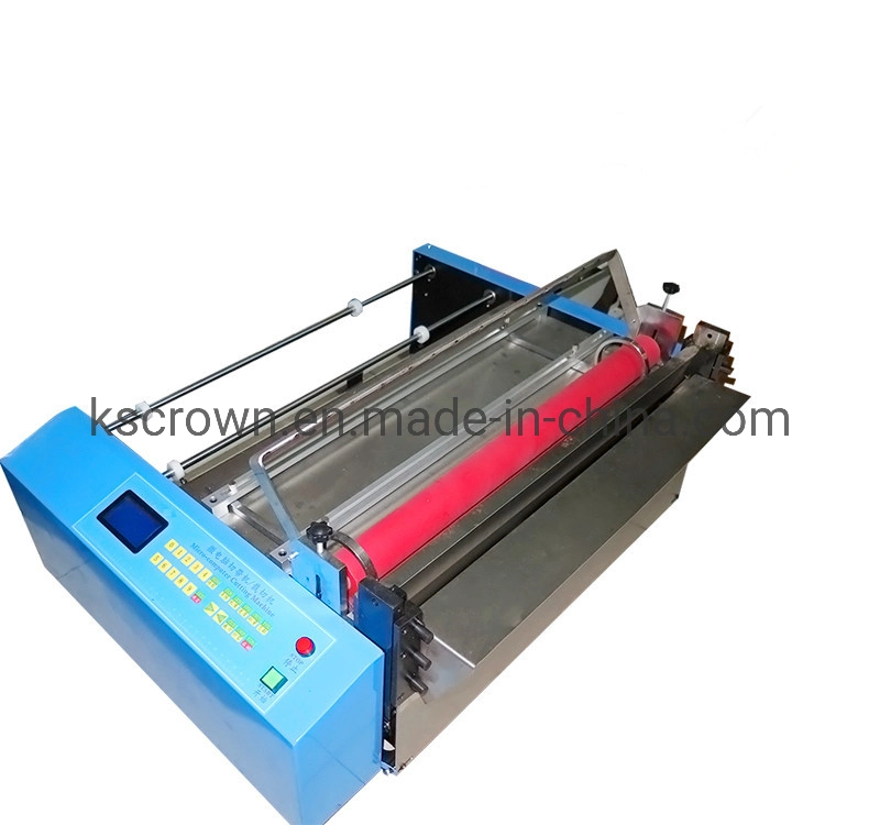 Wl-300S Automatic Silicone Tube Rubber Hose Wide PVC Film Cutting Machine